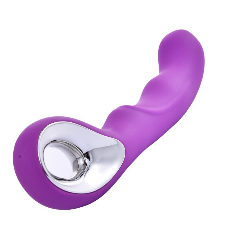 Adult Silicone G-Spot Vibrator / Strong Female Vibration Dildo with 10 Frequency - EVE's SECRETS