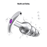 Metal Beaded Anal Plug with Removable Base / Sex Toys for Men and Women - EVE's SECRETS