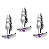 Metal Beaded Anal Plug with Removable Base / Sex Toys for Men and Women - EVE's SECRETS