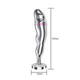 Adult Stainless Steel Dildo Butt Plug / Metal Sex Toy for Couples - EVE's SECRETS