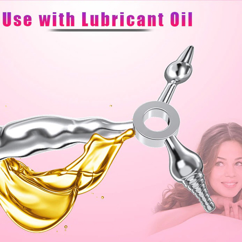 Adult Stainless Steel Dildo Butt Plug / Metal Sex Toy for Couples - EVE's SECRETS