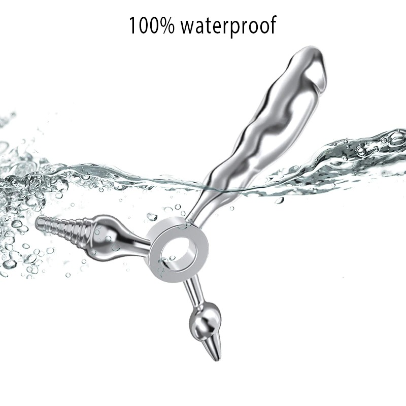 Adult Stainless Steel Dildo Butt Plug / Metal Sex Toy for Couples - EVE's SECRETS
