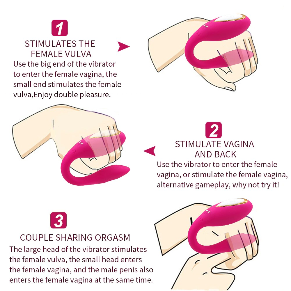 Adult Wireless Vibrator for Female / Silicone Sex Toy / G-Spot and Vagina Stimulator - EVE's SECRETS