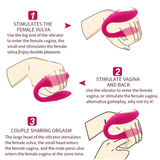 Adult Wireless Vibrator for Female / Silicone Sex Toy / G-Spot and Vagina Stimulator - EVE's SECRETS