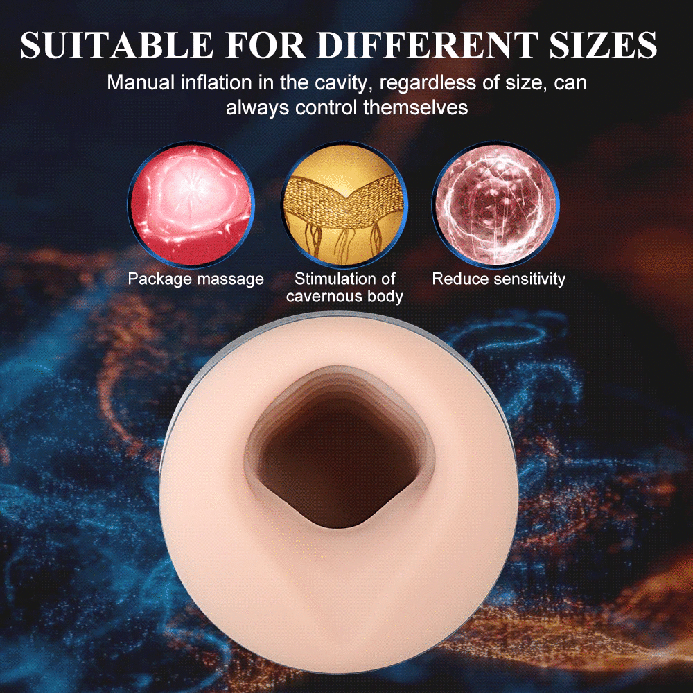 Air Pump Masturbator for Men / Blowjob Machine with Automatic Vacuum Vibrating - EVE's SECRETS