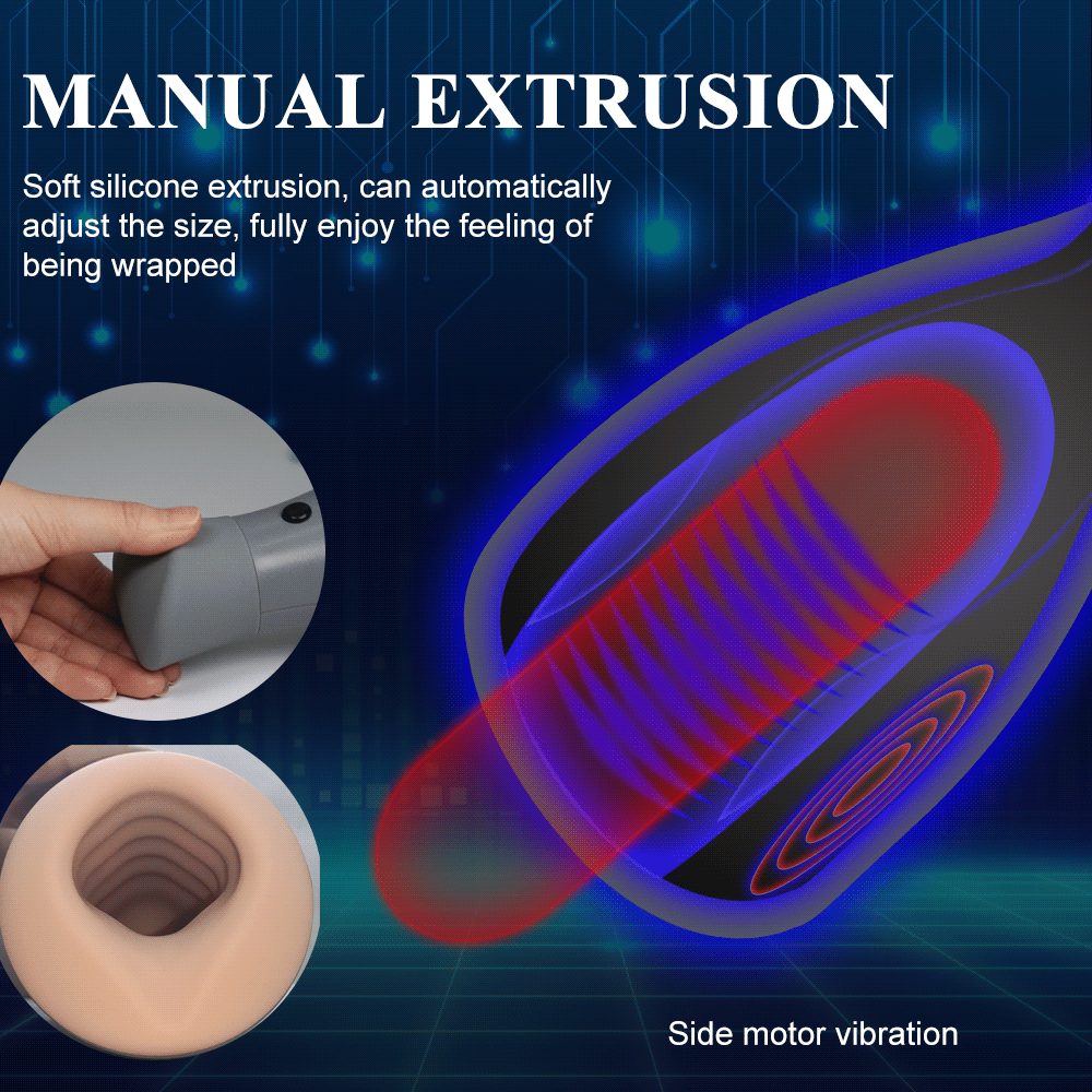 Air Pump Masturbator for Men / Blowjob Machine with Automatic Vacuum Vibrating - EVE's SECRETS