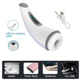 Air Sucking Male Masturbation Cup / Automatic Vibration Blowjob Toy with Heating Function - EVE's SECRETS