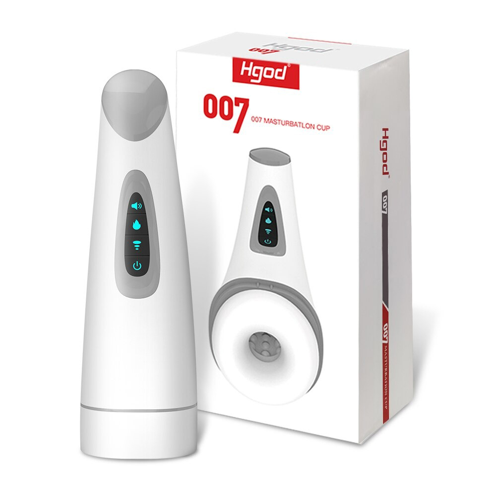 Air Sucking Male Masturbation Cup / Automatic Vibration Blowjob Toy with Heating Function - EVE's SECRETS