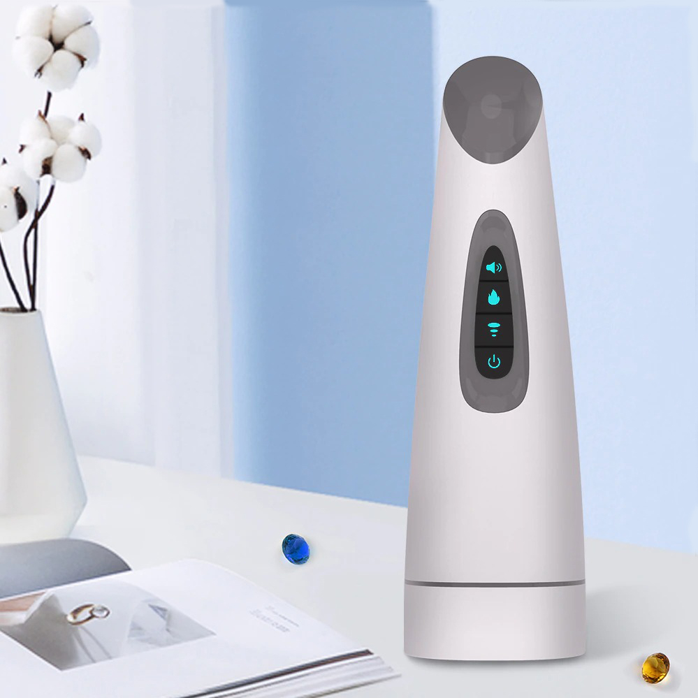 Air Sucking Male Masturbation Cup / Automatic Vibration Blowjob Toy with Heating Function - EVE's SECRETS