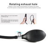 Anal Butt Plug Anus Dilator / Expandable Large Inflatable Big Dildo Pump / Anal Stimulator Sex Toy - EVE's SECRETS
