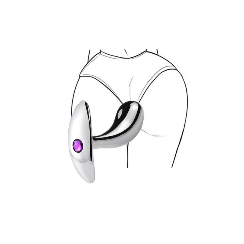Anal Butt Plug for Men & Women / Adult Erotic Metal Masturbater / Anal Vaginal Unisex Sex Toys - EVE's SECRETS