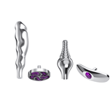 Butt Plugs-Transformers / Metal Anal Dildos with Removable Base / Sex Toys for Couples - EVE's SECRETS