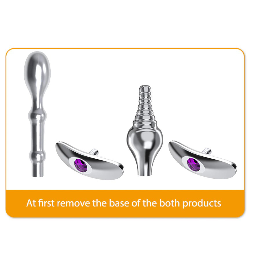 Anal Metal Sex Toy for Men and Women / Anal Aluminium Dildo / Adult Anal Plug - EVE's SECRETS