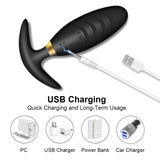 Anal Plug Vibrator for Men and Women / Adult Wireless Prostate Massager / Anal Butt Remote Control - EVE's SECRETS