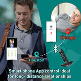 Anal Plug Vibrator With App Control / Male Silicone Sex Toys / Prostate Massager for Adult - EVE's SECRETS