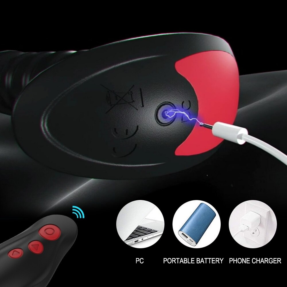 Anal Plug Vibrator With App Control / Male Silicone Sex Toys / Prostate Massager for Adult - EVE's SECRETS