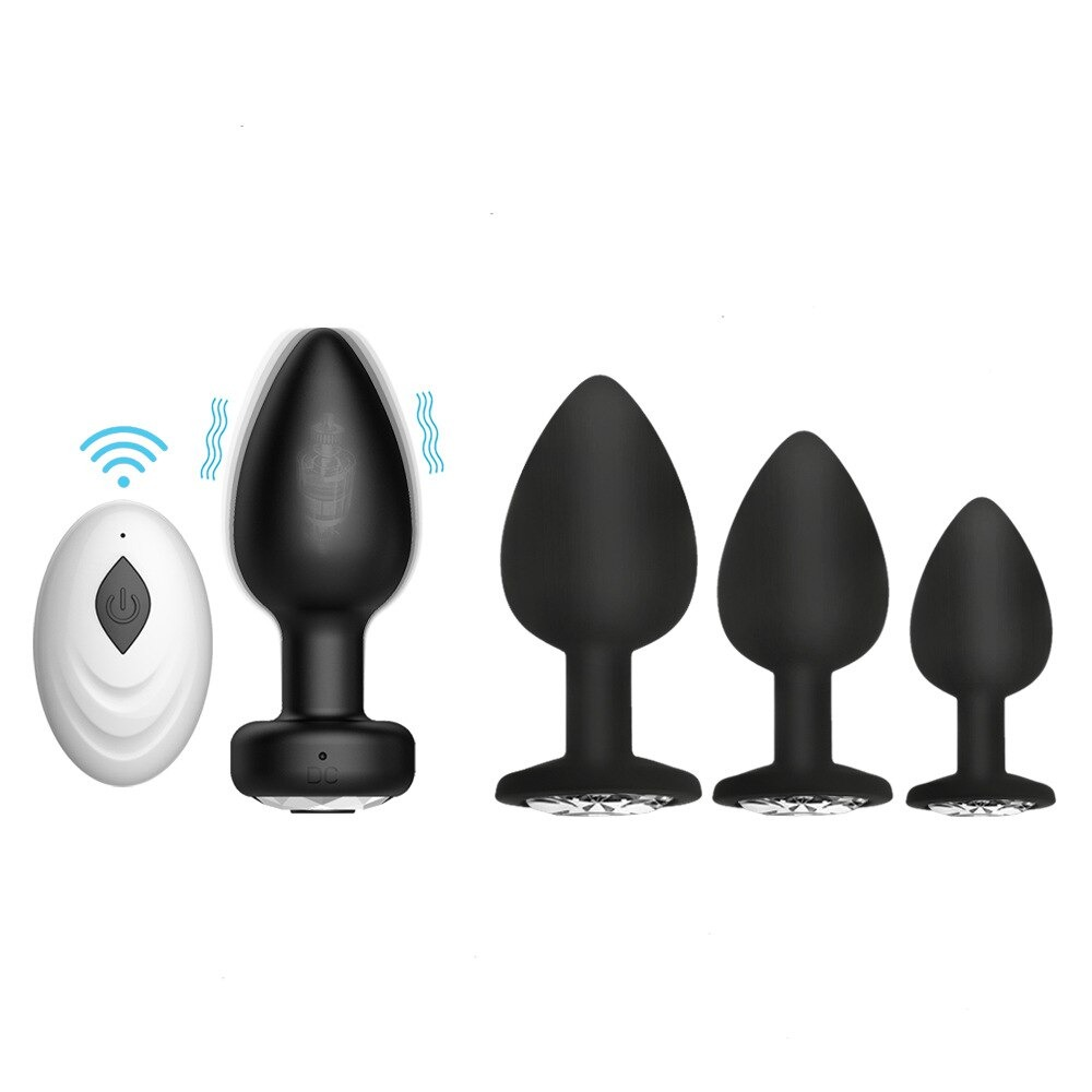 Anal Plug With Wireless Remote Control / Vibrators For Women / Sex Toys For Couples - EVE's SECRETS