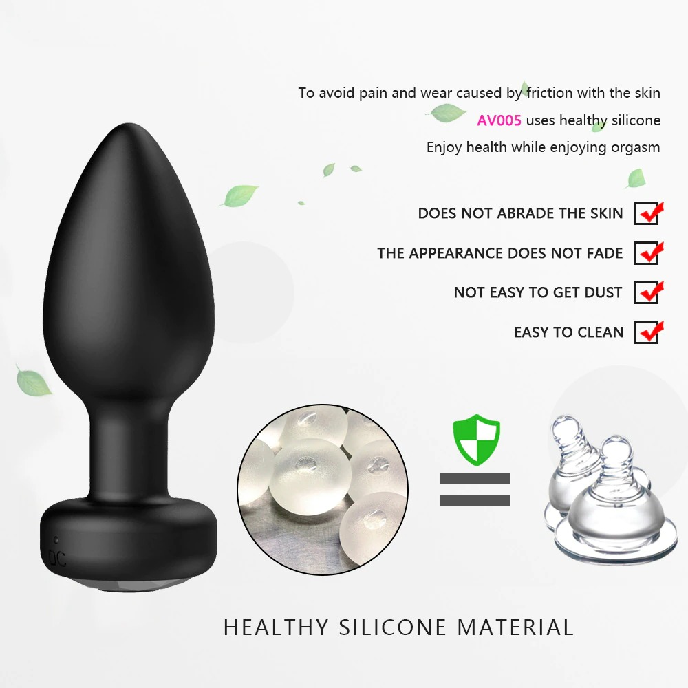 Anal Plug With Wireless Remote Control / Vibrators For Women / Sex Toys For Couples - EVE's SECRETS