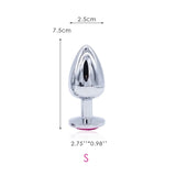 Anal Plugs with Vibrator Toy / Vaginal Erotic Massager with Stainless Steel Butt Plug Balls - EVE's SECRETS