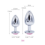 Anal Plugs with Vibrator Toy / Vaginal Erotic Massager with Stainless Steel Butt Plug Balls - EVE's SECRETS
