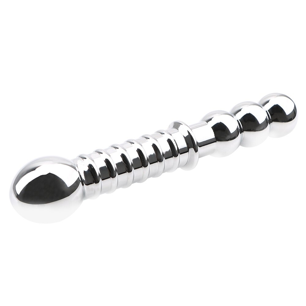 Anal Stainless Steel Stimulation for Men and Women / Dual Head Butt Plug Prostate Massager - EVE's SECRETS