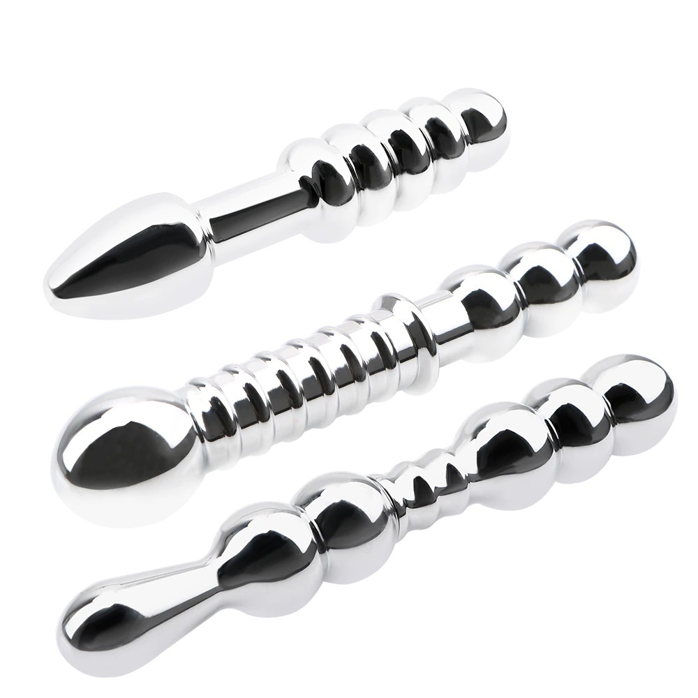 Anal Stainless Steel Stimulation for Men and Women / Dual Head Butt Plug Prostate Massager - EVE's SECRETS