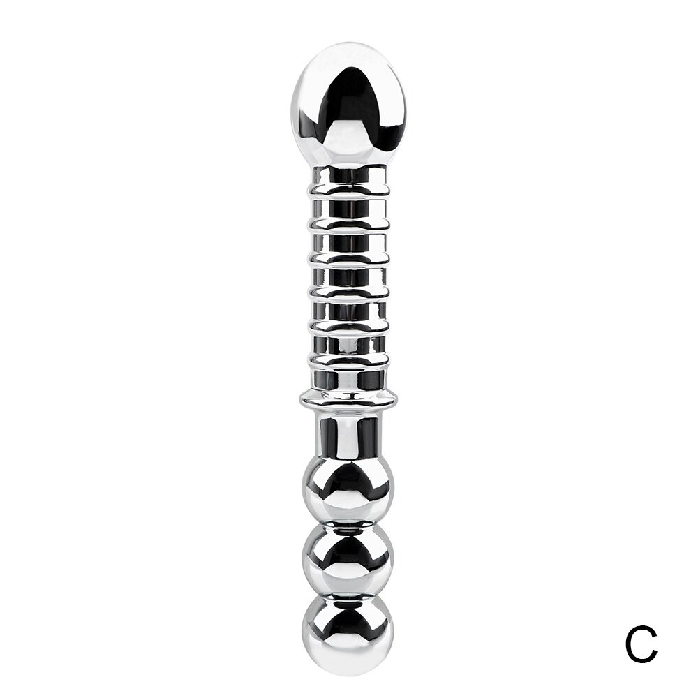 Anal Stainless Steel Stimulation for Men and Women / Dual Head Butt Plug Prostate Massager - EVE's SECRETS