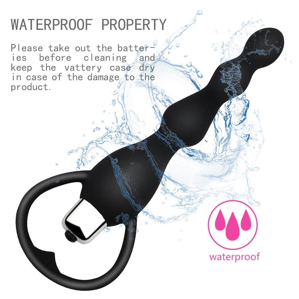 Anal Vibrator Sex Toy for Women and Men / Vibrating Anal Beads / Prostate Massage Sex Toys - EVE's SECRETS