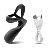 Anal Vibrator with Vibrating Cock Ring / Long Lasting Erection Prostate Massager - EVE's SECRETS