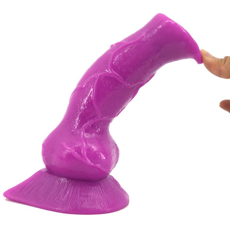 Animal Dildo Masturbator For Women / Imitate Wolf Design Penis / Erotic Female Toys - EVE's SECRETS