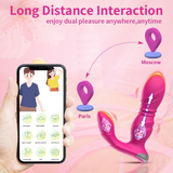 App-Controlled Vibrators / Female Clitoral Remote Sex Toys / Pink Women's Masturbator - EVE's SECRETS