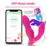 App-Controlled Vibrators / Female Clitoral Remote Sex Toys / Pink Women's Masturbator - EVE's SECRETS