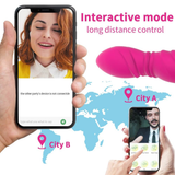 App-Controlled Vibrators / Female Clitoral Remote Sex Toys / Pink Women's Masturbator - EVE's SECRETS