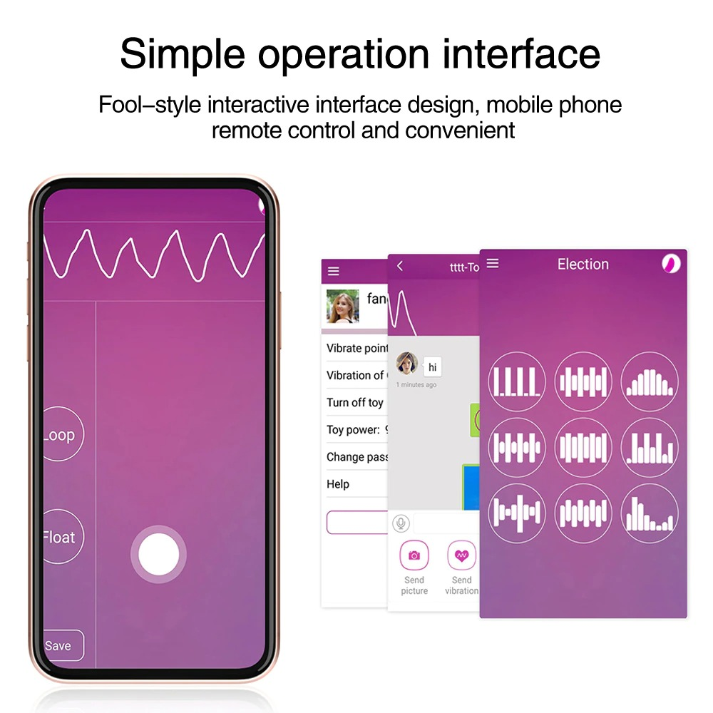 APP Remote Controlled Wearable Vibrator / Bluetooth Sex Toy for Women / Wireless Vibrating Sex Toy - EVE's SECRETS