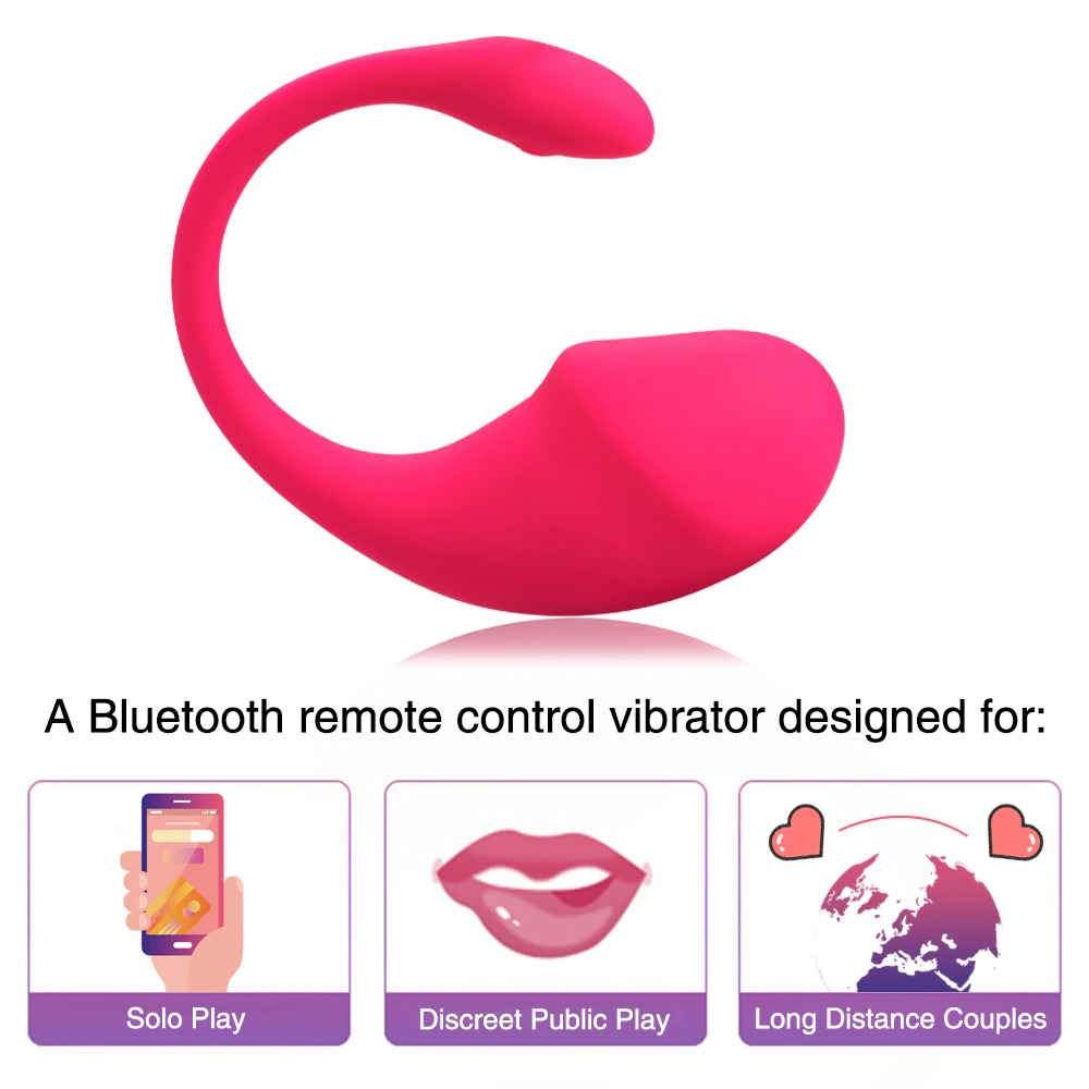 APP Remote Controlled Wearable Vibrator / Bluetooth Sex Toy for Women / Wireless Vibrating Sex Toy - EVE's SECRETS