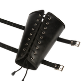 Arm Binder Bondage Sleeve BDSM of PU Leather / Fetish Hand Cuffs for Women - EVE's SECRETS