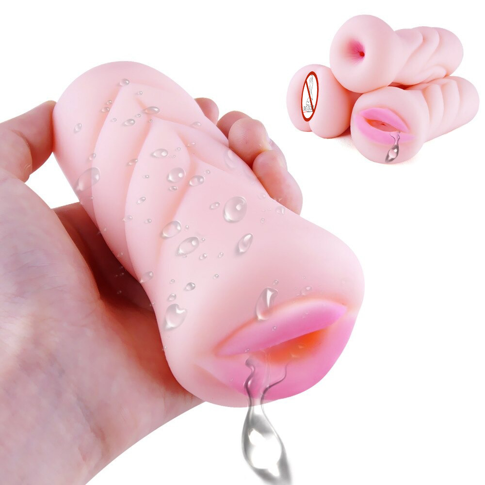Artificial Realistic Vaginal, Anal and Mouth Simulators / Men's Pocket Mastrubators - EVE's SECRETS