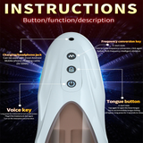 Automatic Oral Sex Machine for Men / Male Masturbation Blowjob Cup - EVE's SECRETS