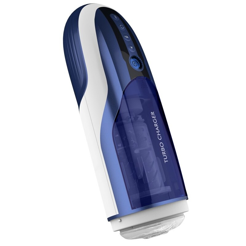 Automatic Silicone Vagina for Men / Interactive Telescopic Rotating Sex Toy - EVE's SECRETS