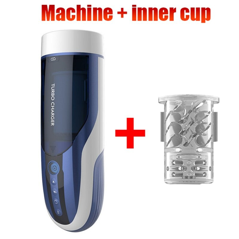 Automatic Silicone Vagina for Men / Interactive Telescopic Rotating Sex Toy - EVE's SECRETS