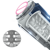 Automatic Silicone Vagina for Men / Interactive Telescopic Rotating Sex Toy - EVE's SECRETS