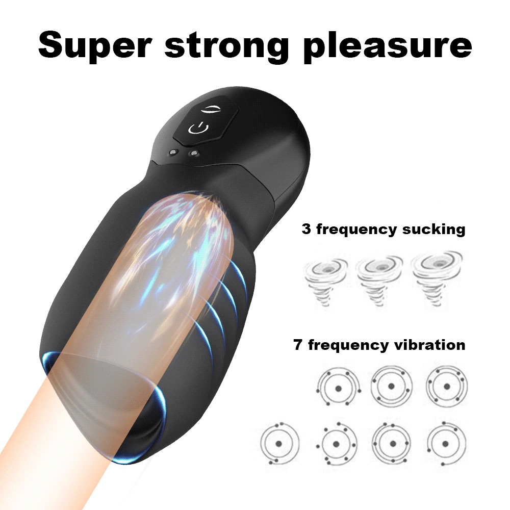 Automatic Sucking Masturbator for Men / Penis Massager 7 Frequency Rotating / Sex Toys for Men - EVE's SECRETS