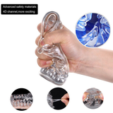 Automatic Telescopic Rotating Male Masturbator / Electric Piston Blowjob Toy with Moans Sounds - EVE's SECRETS