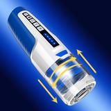 Automatic Telescopic Rotating Male Masturbator / Electric Piston Blowjob Toy with Moans Sounds - EVE's SECRETS