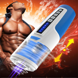 Automatic Telescopic Rotating Male Masturbator / Electric Piston Blowjob Toy with Moans Sounds - EVE's SECRETS