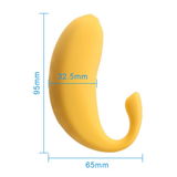 Banana Shape Vagina Clit Stimulator / 9 Speed G-Spot Vibrator for Ladies / Wireless Sex Toy - EVE's SECRETS