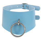 BDSM Adjustable Necklace with Slave Ring / Sexy Bondage Collars - EVE's SECRETS