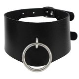 Collier réglable BDSM avec anneau d'esclave / colliers de bondage sexy