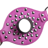 BDSM Adult Sex Toys / PU Leather Gag With Plug / Unisex Role-Playing Games Accessories - EVE's SECRETS