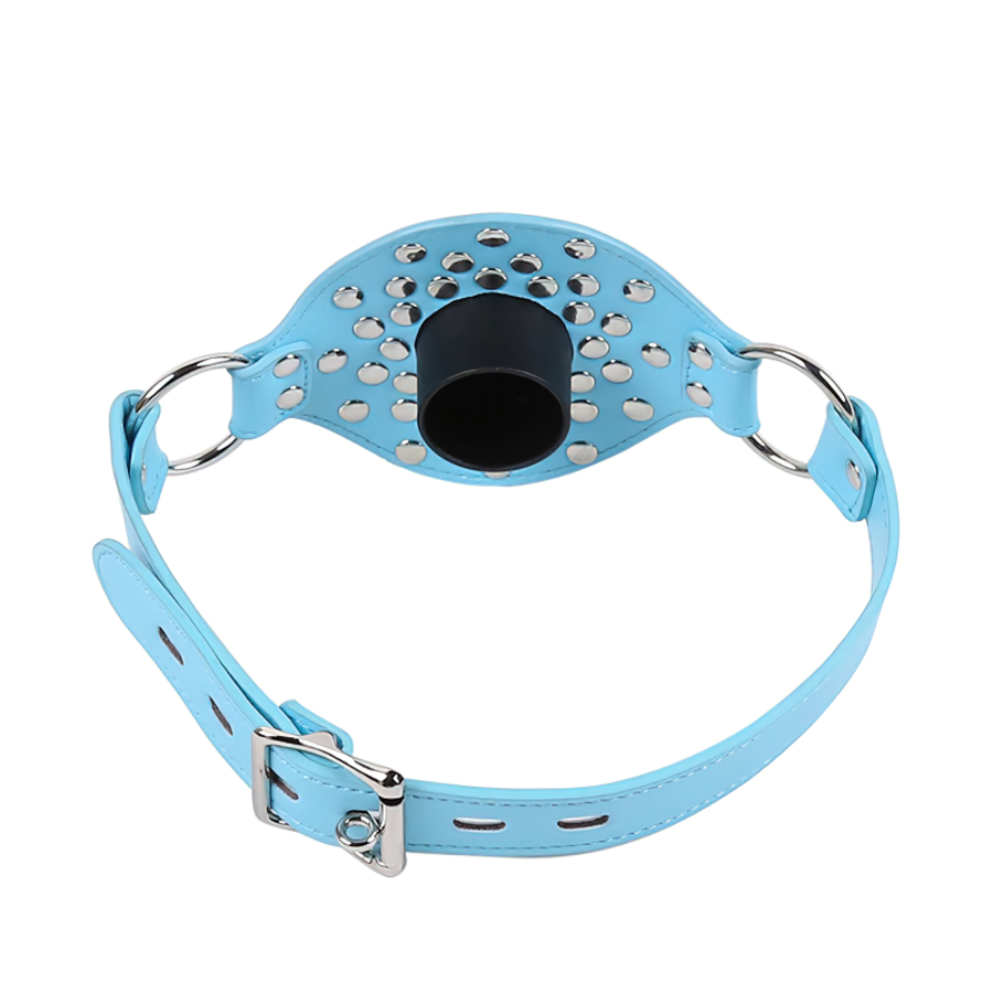 BDSM Adult Sex Toys / PU Leather Gag With Plug / Unisex Role-Playing Games Accessories - EVE's SECRETS